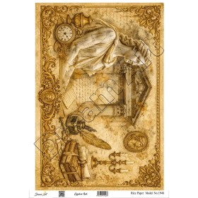 Model 1948 DreamArt Pirinç Dekopaj Kağıdı